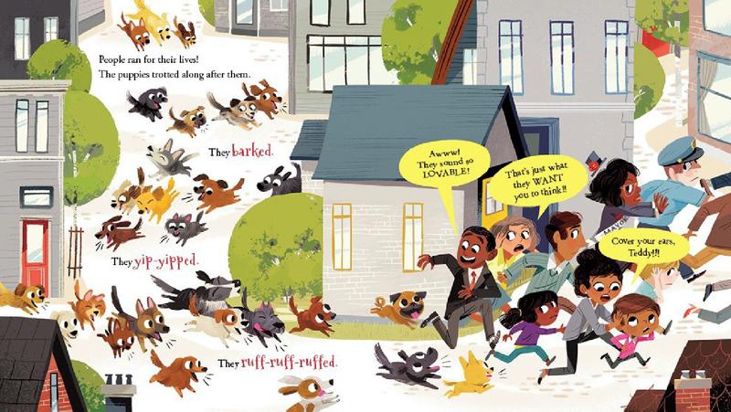 The Great Puppy Invasion Padded Board Book