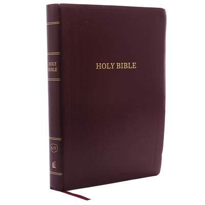 KJV Holy Bible: Personal Size Giant Print with 43,000 Cross References, Black Leather-Look, Red Letter, Comfort Print: King James Version