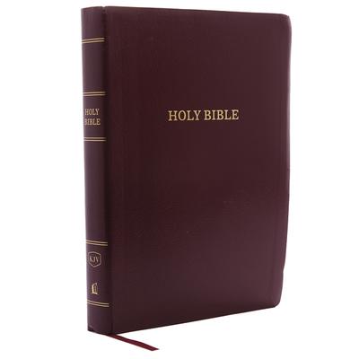King James Version Giant Print Reference Bible: Black/ Premium Leather Look