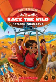Race the Wild Series #4 Savanna Showdown - EyeSeeMe African American Children's Bookstore