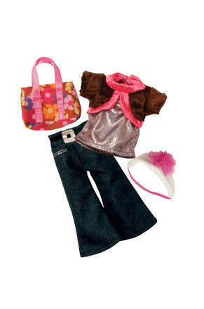 Groovy Girl - Jaunty Jeans - EyeSeeMe African American Children's Bookstore