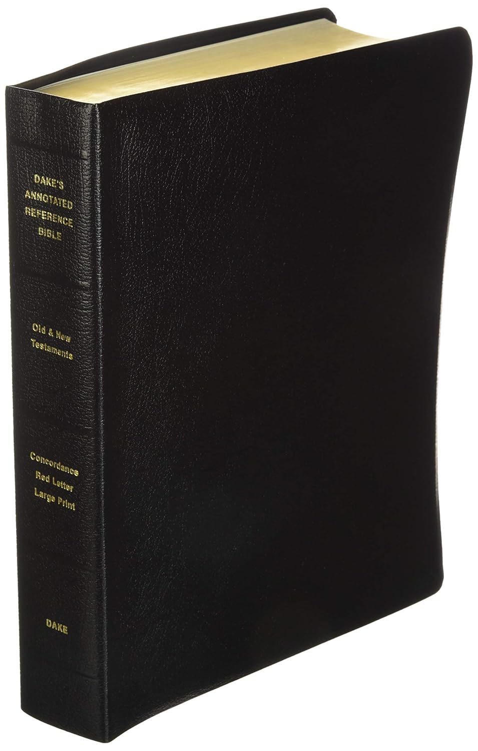 KJV Dake Reference Bible/Large Print-Black Bonded Leather