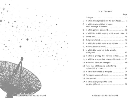 Infinity Blast and the Space Weapon of Doom (Infinity Blast, Book #1)