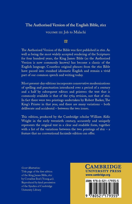 Authorized Bible-KJV-1611: King James