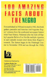 100 Amazing Facts About The Negro: With Complete Proof