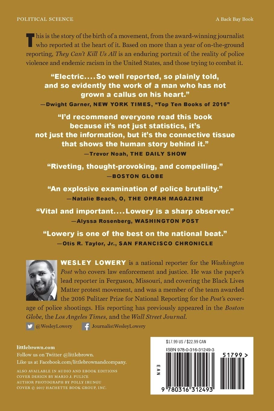 They Can't Kill Us All: The Story of the Struggle for Black Lives