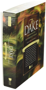 KJV Dake Reference Bible/Large Print-Black Bonded Leather