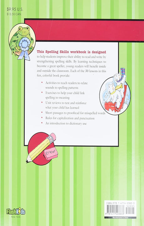 Workbook: Spelling Skills  (Grade 2)