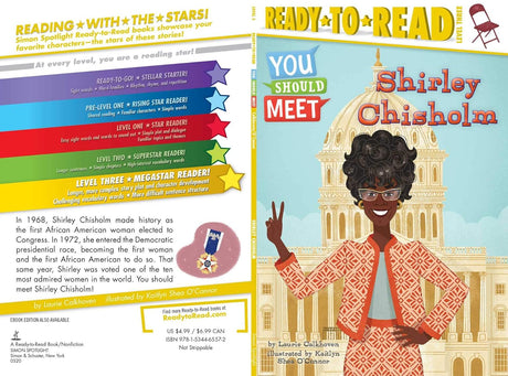 Shirley Chisholm: Ready-to-Read Level 3