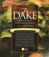 KJV Dake Reference Bible/Large Print-Black Bonded Leather