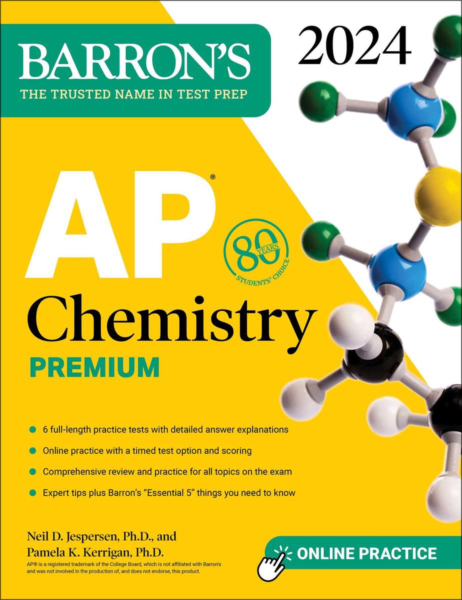 AP Chemistry Premium, 2024