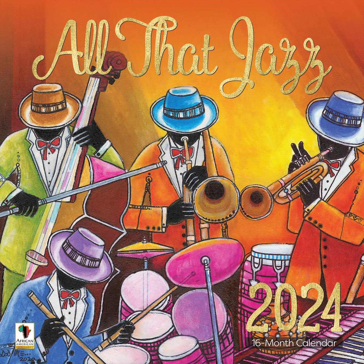 Wall Calendar-2024-All That Jazz