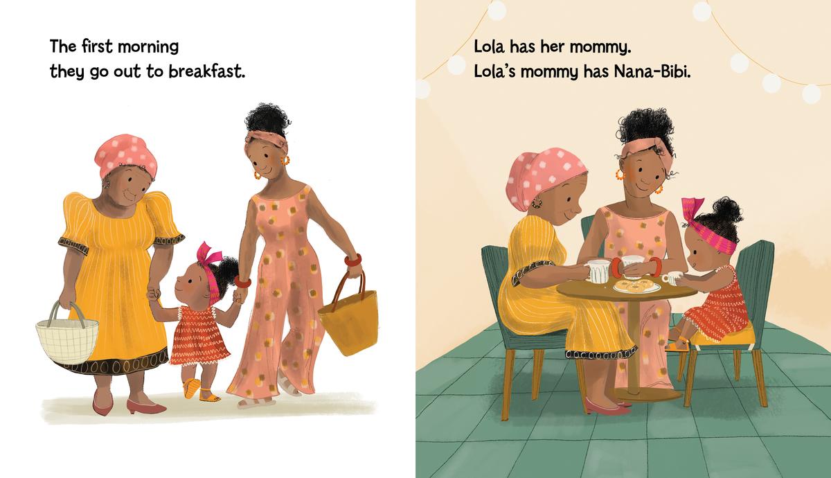 Lola's Nana-Bibi Comes to Visit