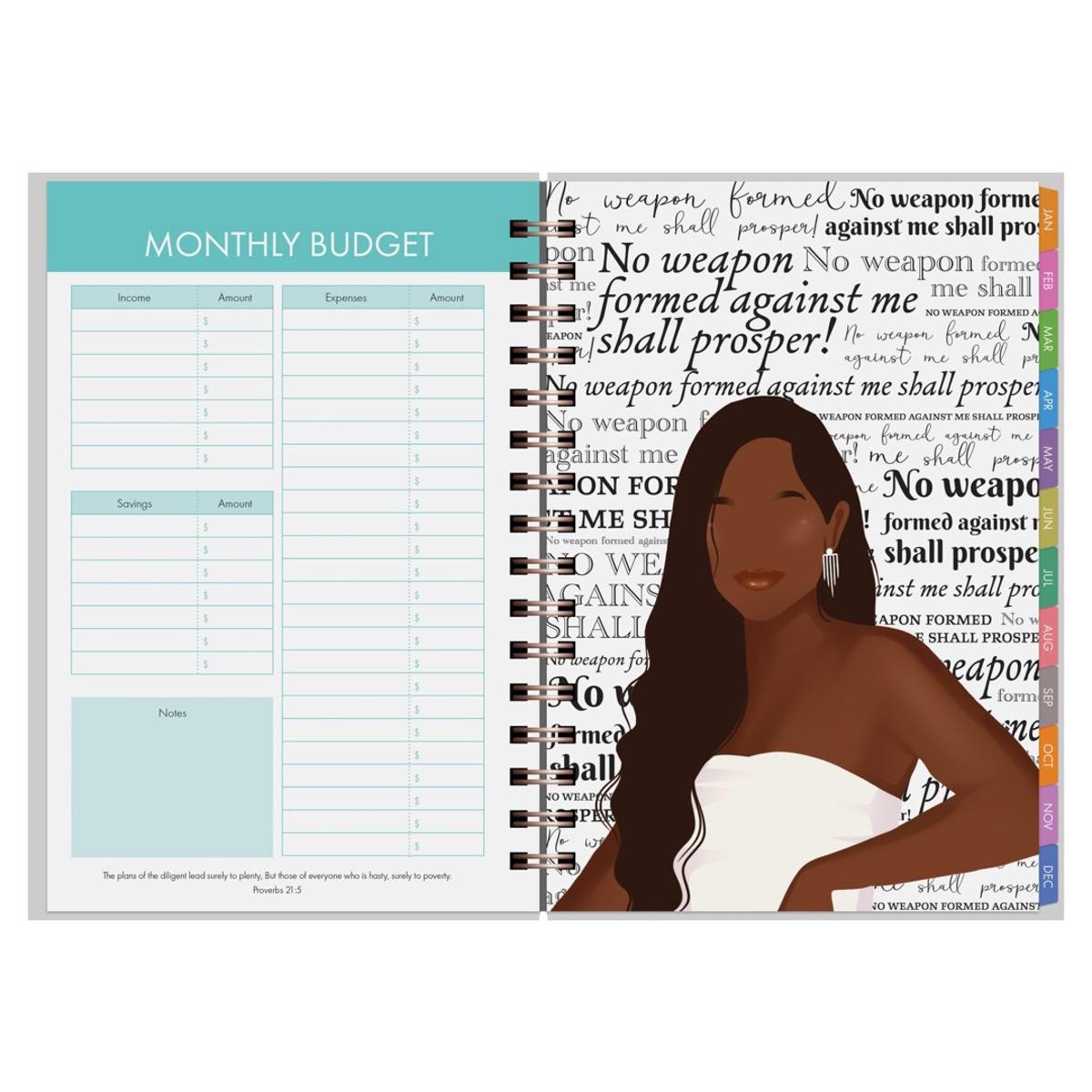 Weekly Planner-2024-a Woman Who Walks with God