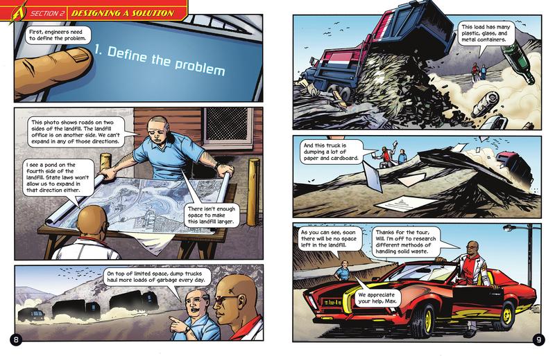 Engineering an Awesome Recycling Center with Max Axiom, Super Scientist