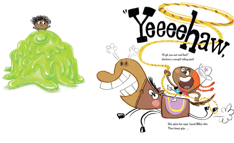 Billy Bloo Is Stuck in Goo