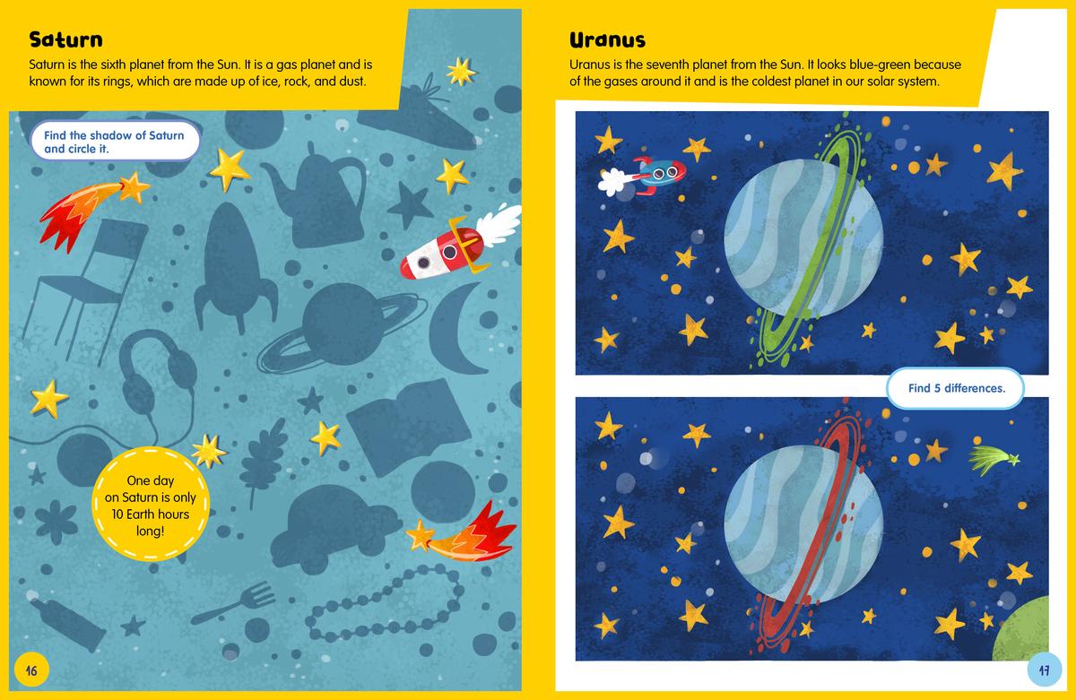 Space Activity Book