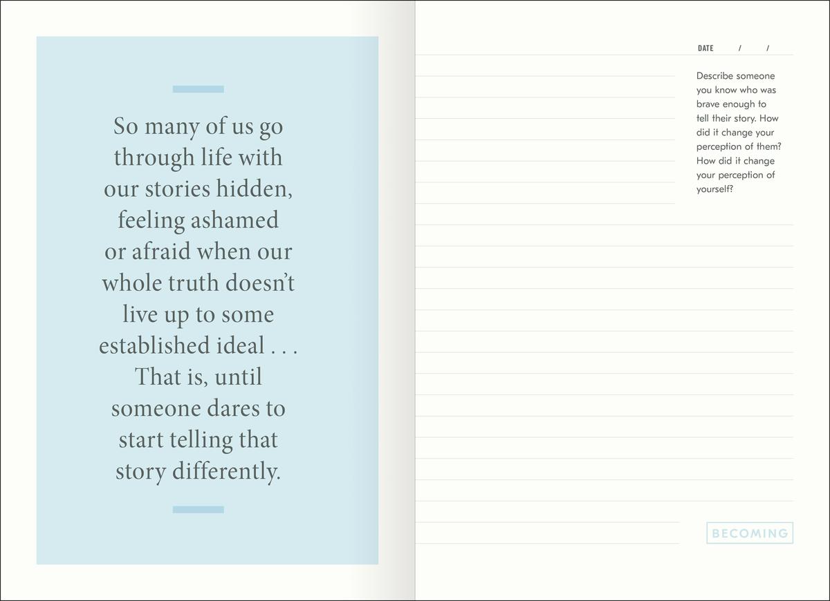 Becoming: A Guided Journal for Discovering Your Voice
