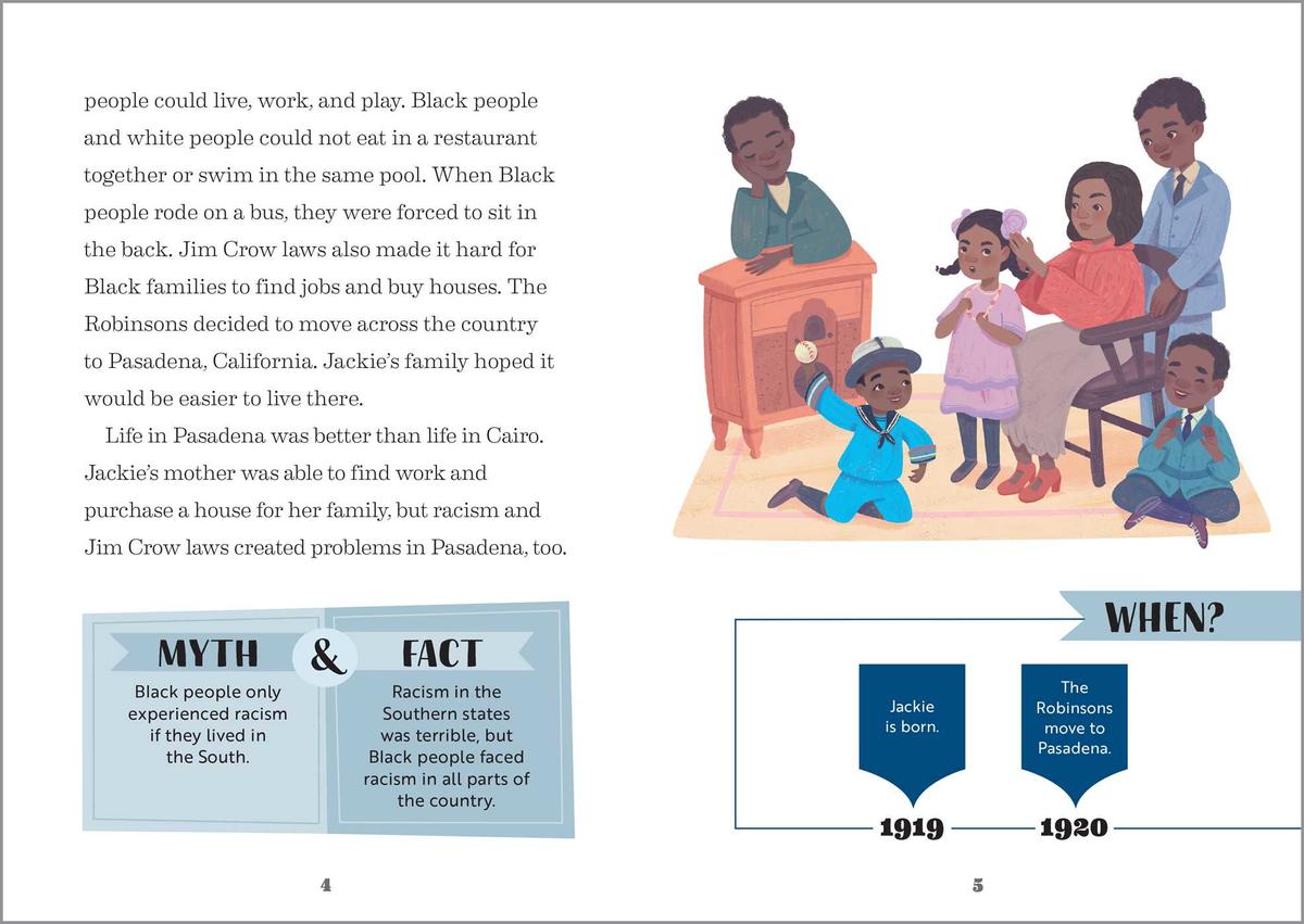 The Story of Jackie Robinson: An Inspiring Biography for Young Readers