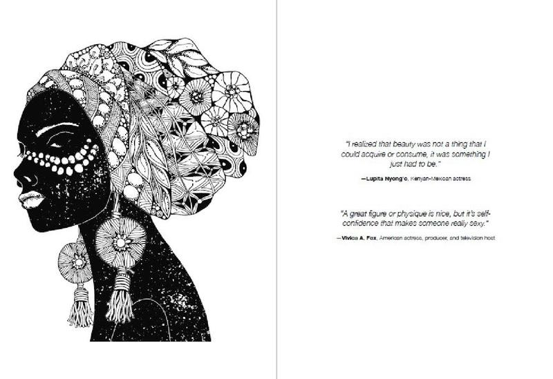 Black Brave Beautiful: The Badass Black Girl's Coloring Book
