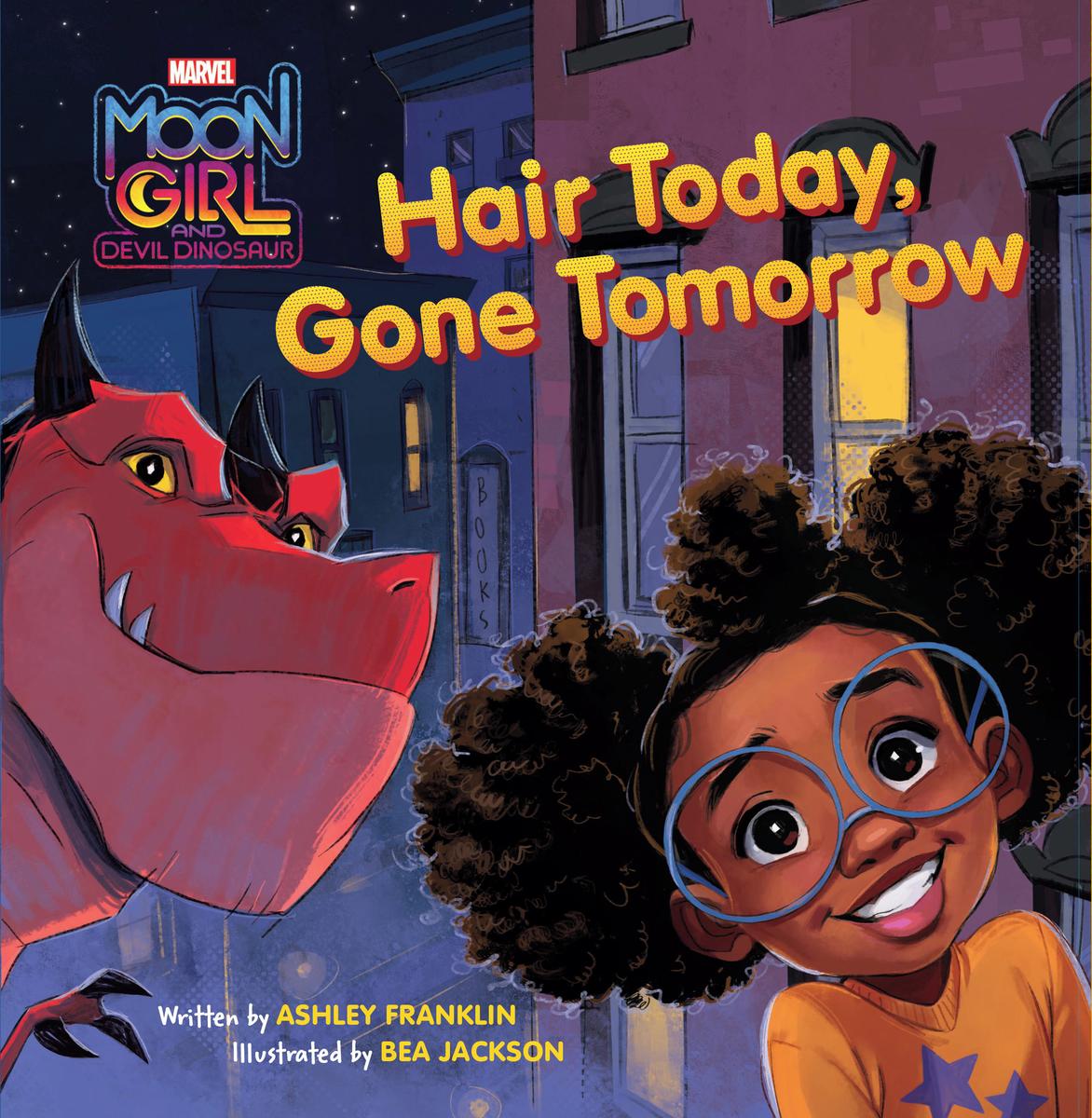 Moon Girl and Devil Dinosaur Hair Today, Gone Tomorrow