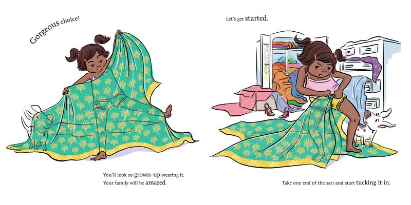 How to Wear a Sari