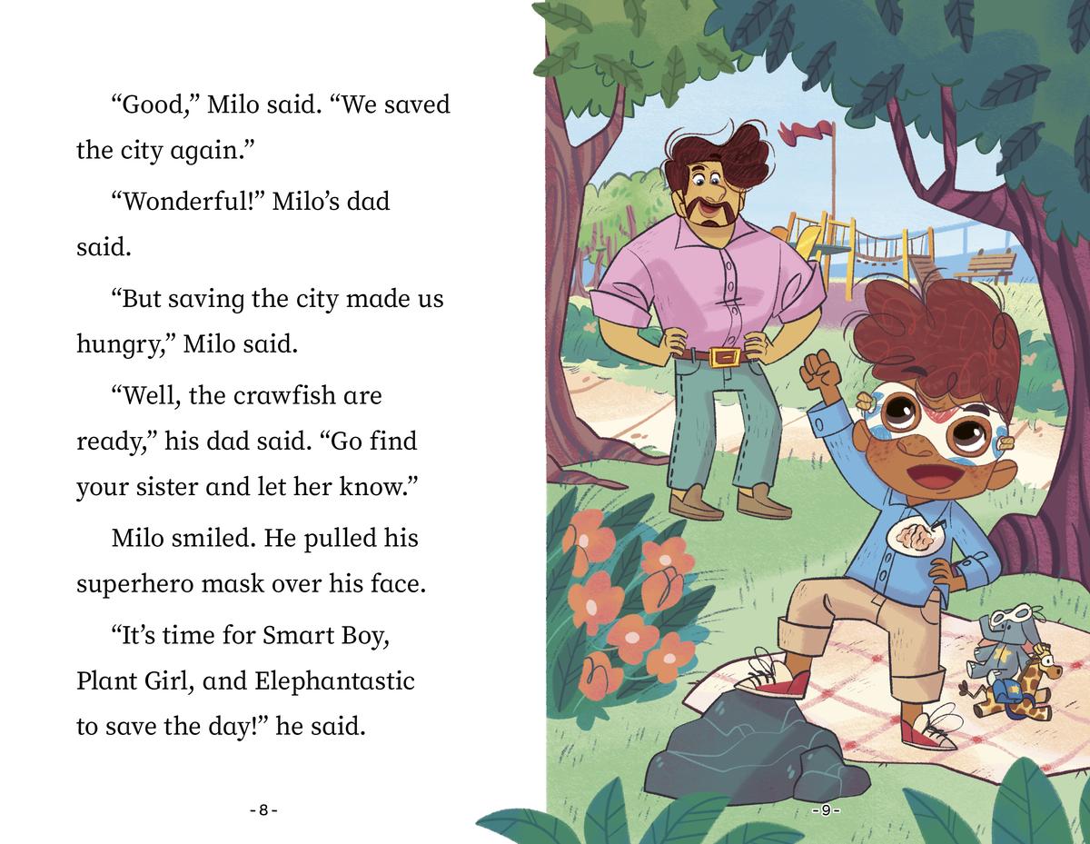 Milo's Spectacular Superhero Adventure