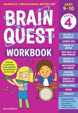 Brain Quest Workbook: 4th Grade: A whole year of curriculum-based exercises and activities in one fun book!
