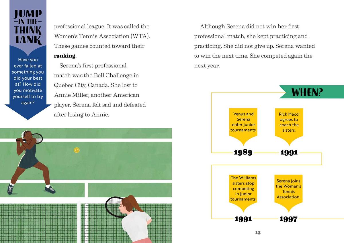 The Story of Serena Williams: An Inspiring Biography for Young Readers
