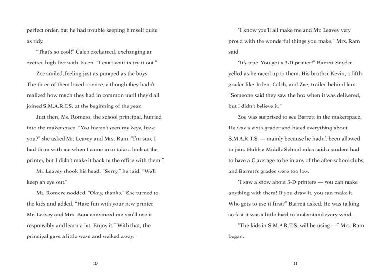 S.M.A.R.T.S. and the 3-D Danger