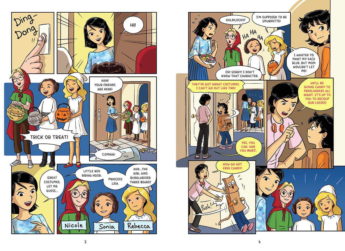 Outsider Kids A Parachute Kids Graphic Novel (Parachute Kids #2)