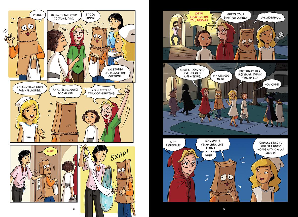 Outsider Kids A Parachute Kids Graphic Novel (Parachute Kids #2)