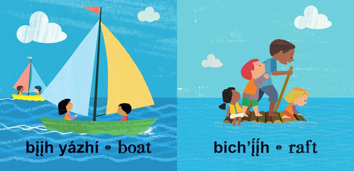 First Friends Shapes (Bilingual Navajo & English)