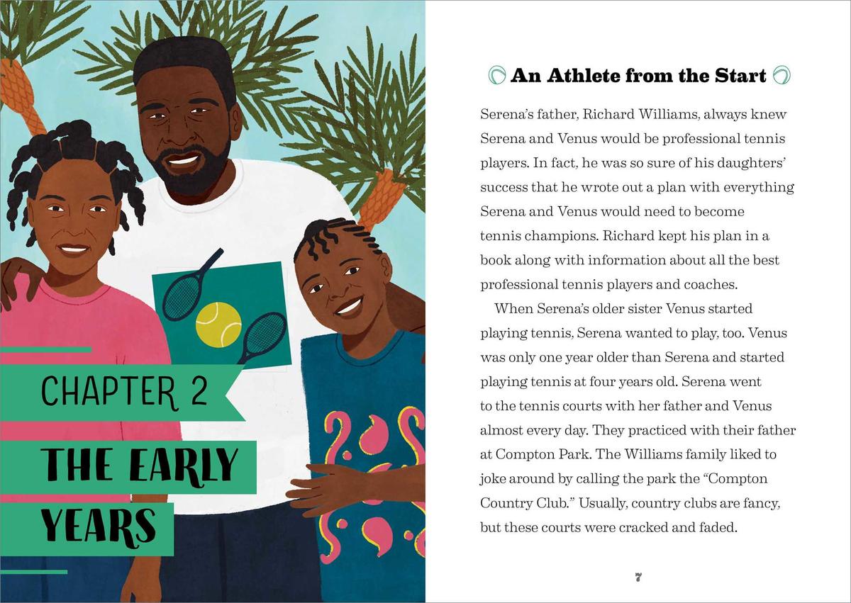 The Story of Serena Williams: An Inspiring Biography for Young Readers