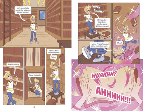 I Fell into a Fairy Tale:   Not-So-Sleeping Beauty: An Untraditional Graphic Novel