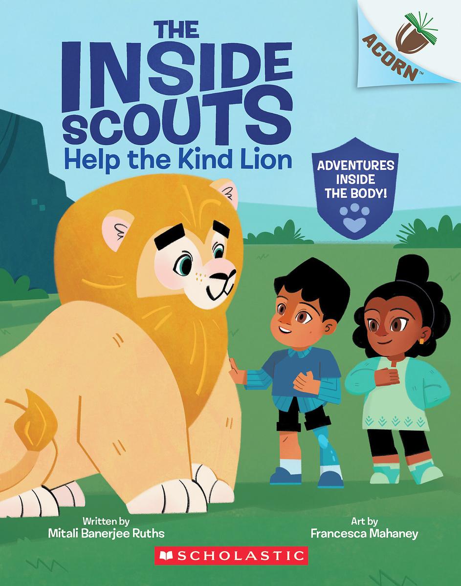 Help the Kind Lion: An Acorn Book (The Inside Scouts #1)