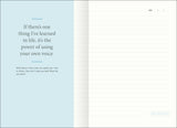 Becoming: A Guided Journal for Discovering Your Voice