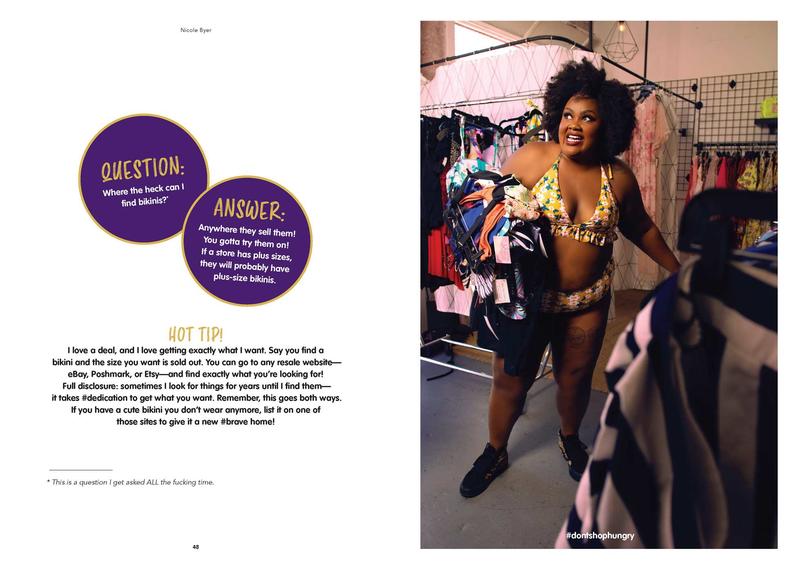 #VERYFAT #VERYBRAVE: The Fat Girl's Guide to Being #Brave and Not a Dejected, Melancholy, Down-in-the-Dumps Weeping Fat Girl in a Bikini