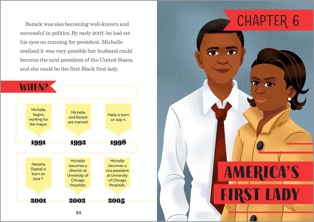The Story of Michelle Obama: An Inspiring Biography for Young Readers
