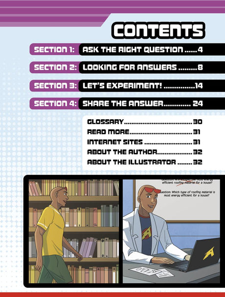 Examining the Scientific Method in Max Axiom's Lab