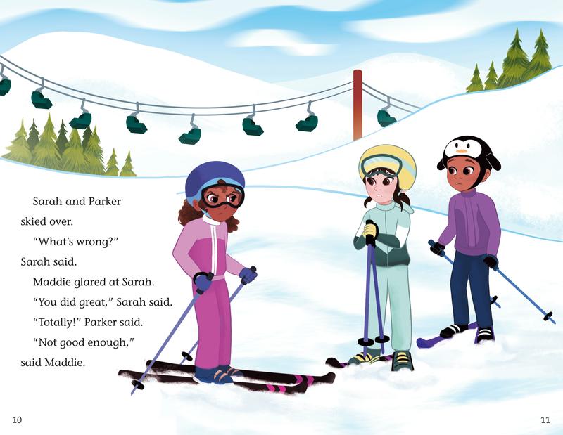 Kids' Sports Stories:  Ski Team Struggle