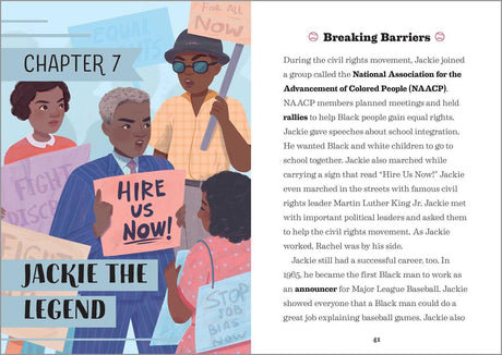 The Story of Jackie Robinson: An Inspiring Biography for Young Readers