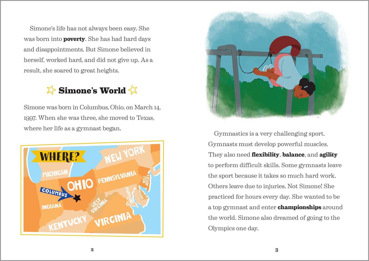 The Story of Simone Biles: An Inspiring Biography for Young Readers