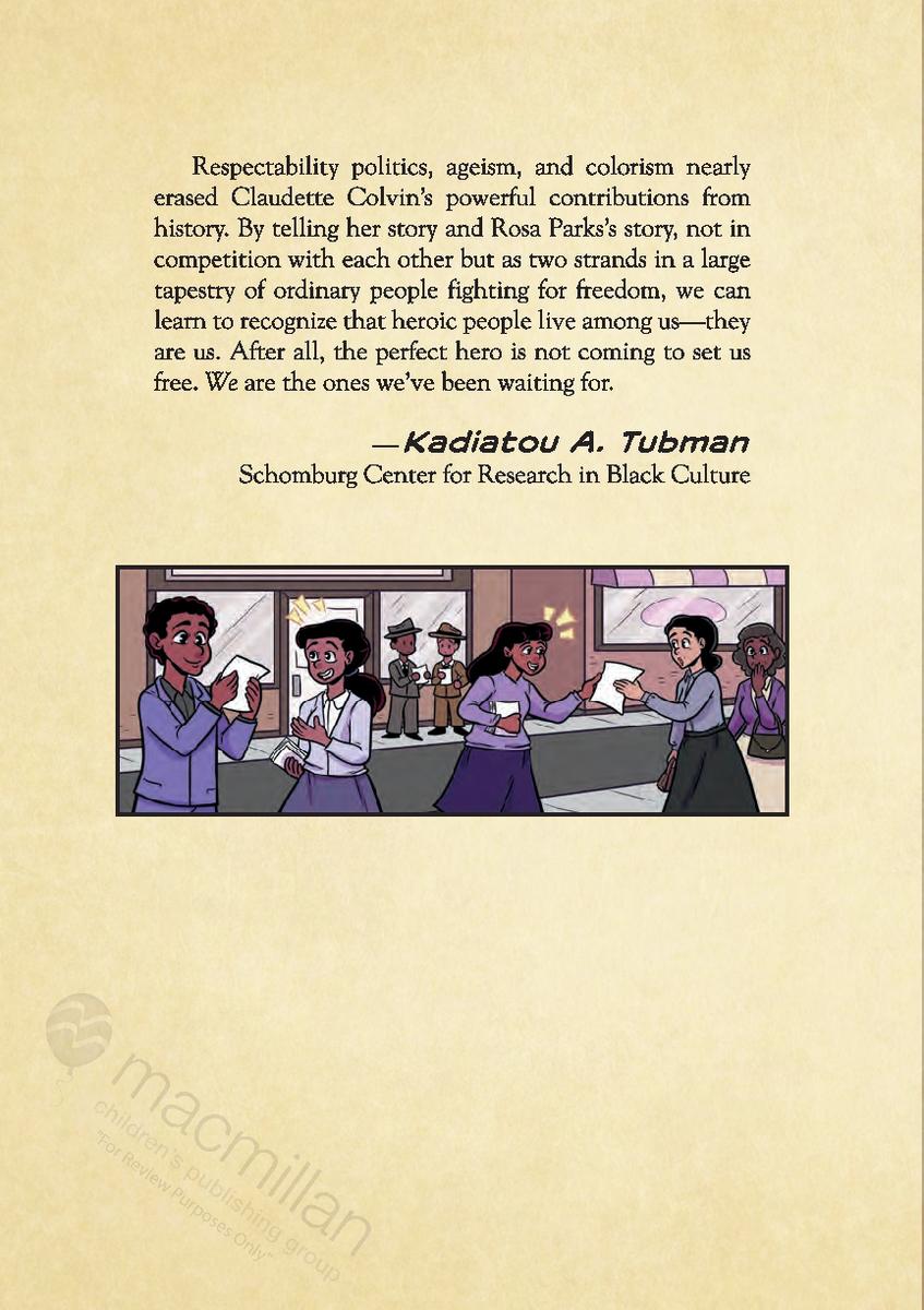 History Comics: Rosa Parks & Claudette Colvin: Civil Rights Heroes