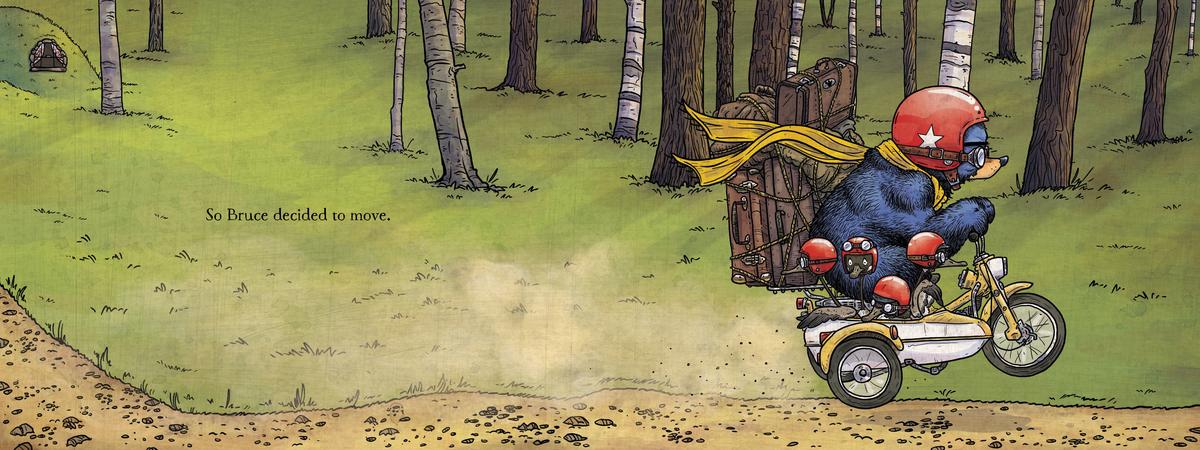 Bruce's Big Move-A Mother Bruce Book