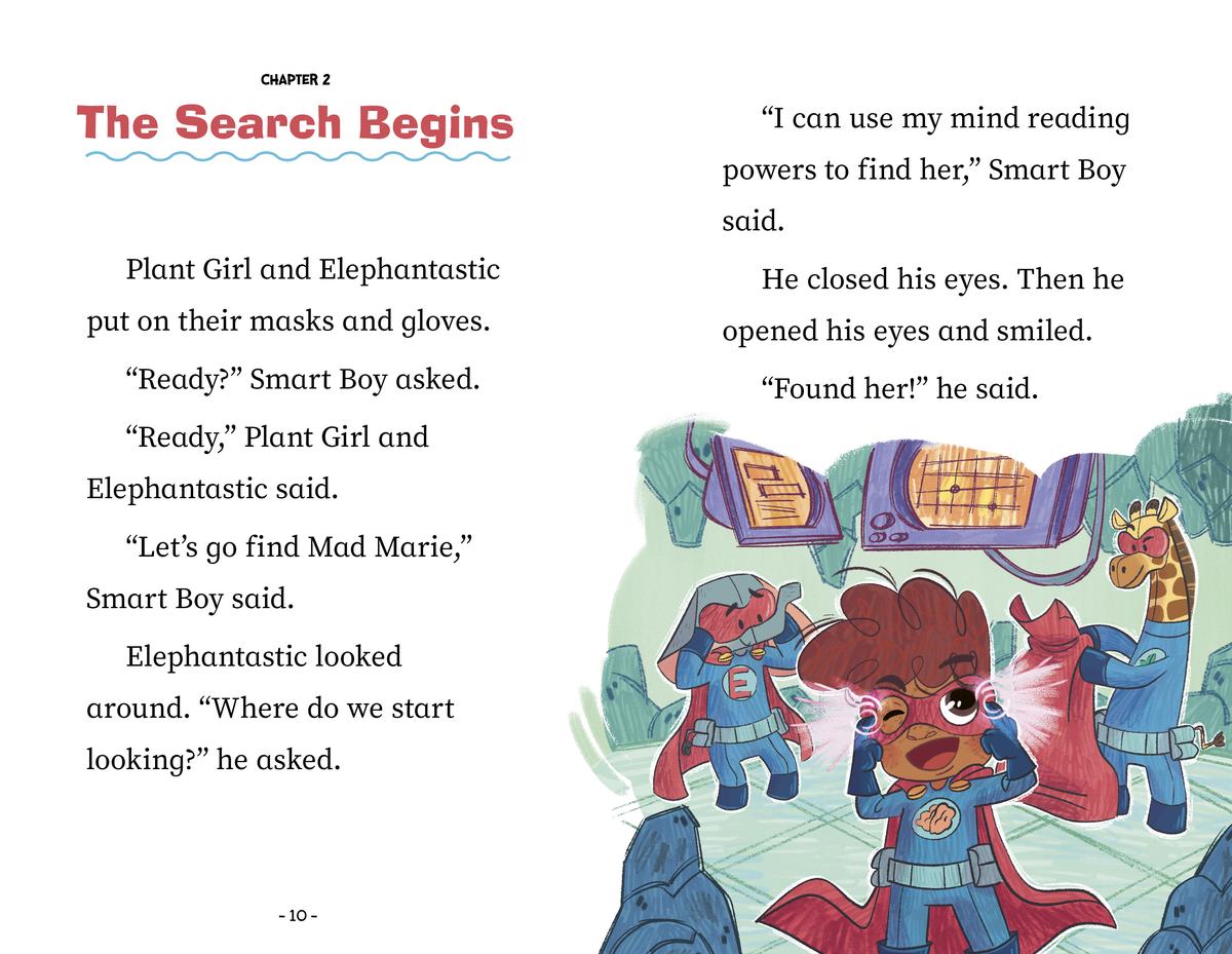 Milo's Spectacular Superhero Adventure