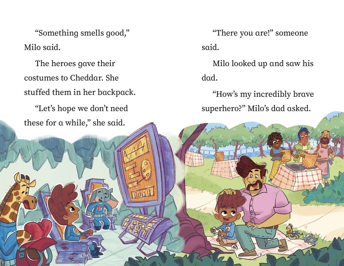 Milo's Spectacular Superhero Adventure