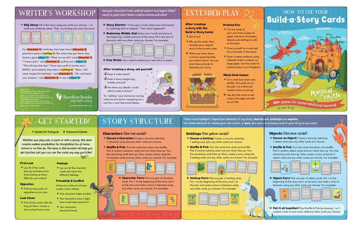 Build-a-Story Cards: Magical Castle  Cards