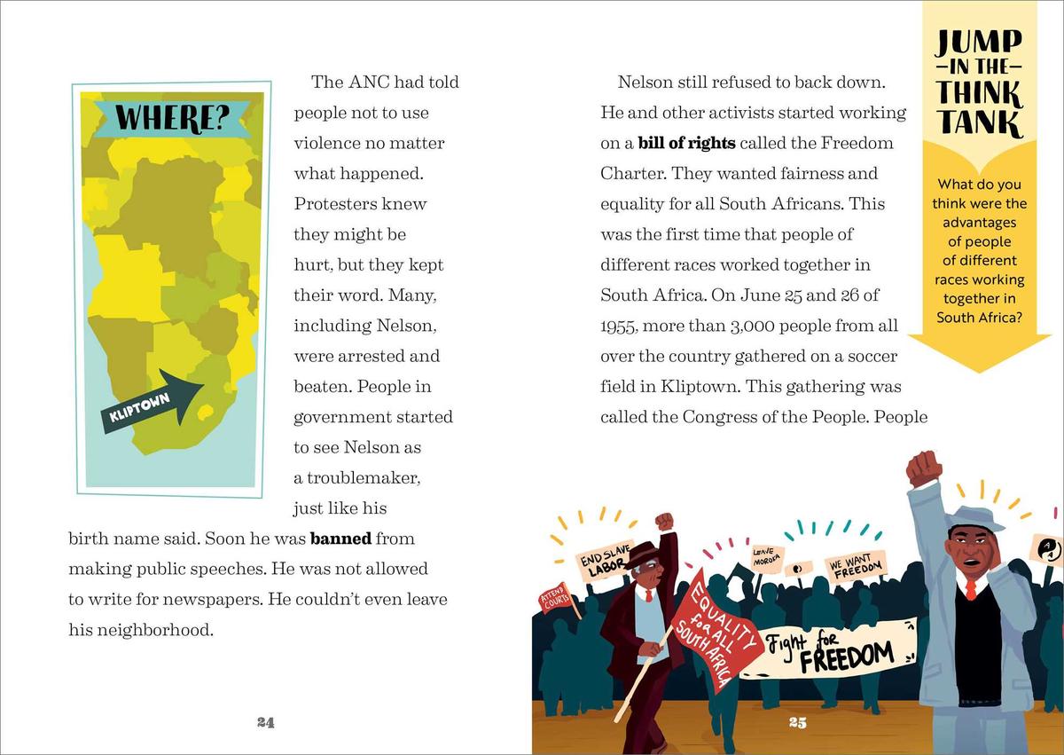 The Story of Nelson Mandela: An Inspiring Biography for Young Readers