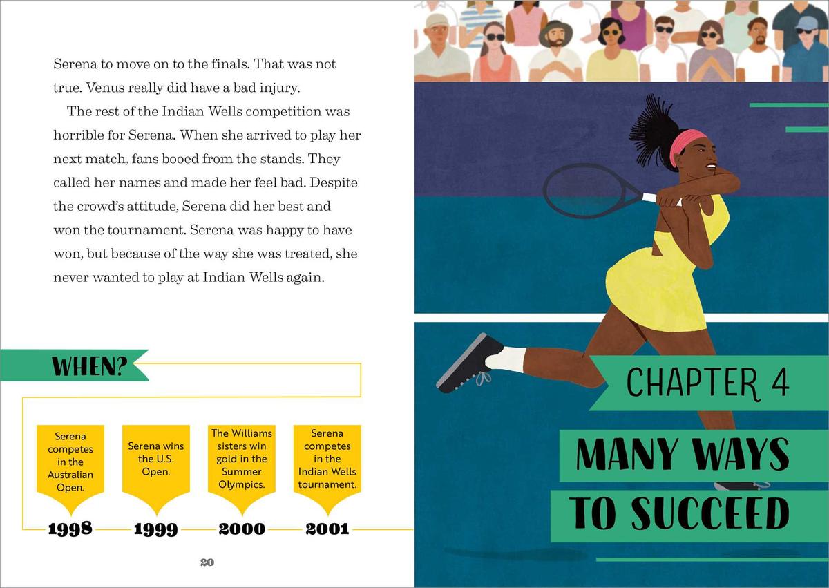 The Story of Serena Williams: An Inspiring Biography for Young Readers